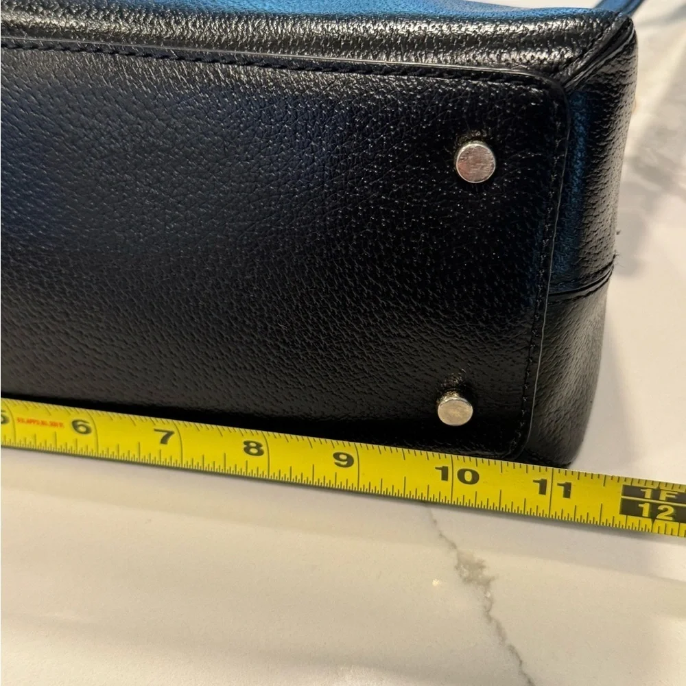 Kate Spade Mattew Street Black Handbag W/ Cross Body Detachable Strap
